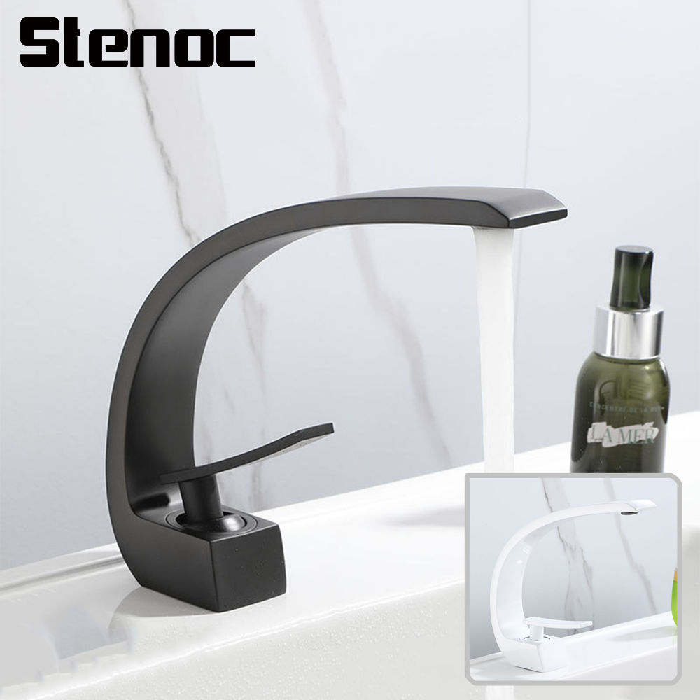 Silicone Tap Washer - Rubinetti per lavabo con design curvo